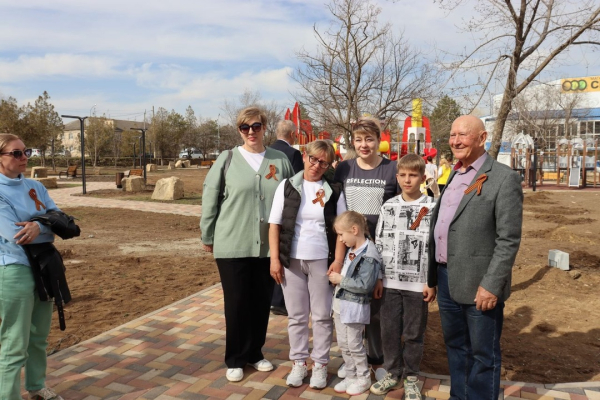 Сад памяти в Петровском районе