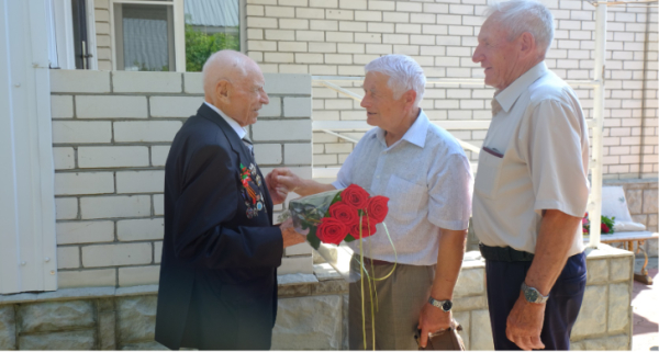 100 лет участнику Великой Отечественной войны