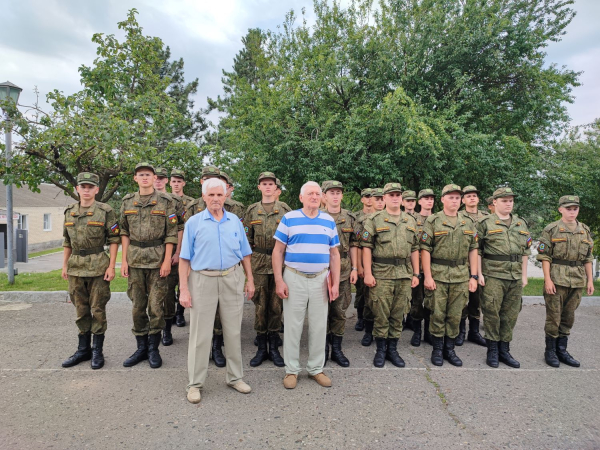 Ветеранское внимание молодому пополнению