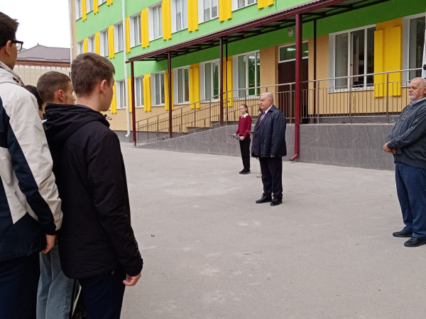 Встреча с ветераном ВЛКСМ