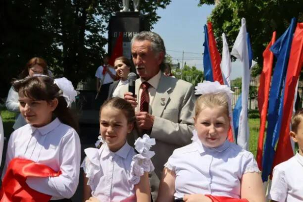 День пионерии в селе Казьминском